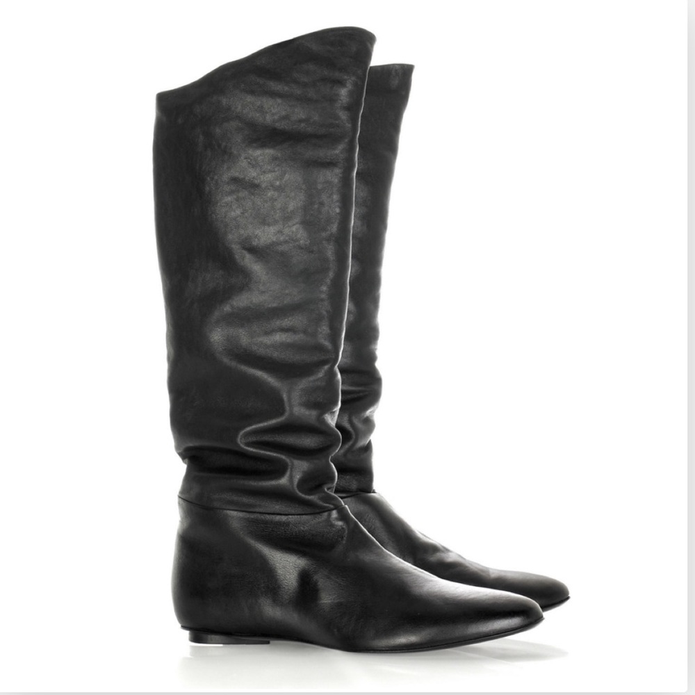 Belle by Sigerson Morrison Leather Flat Boots